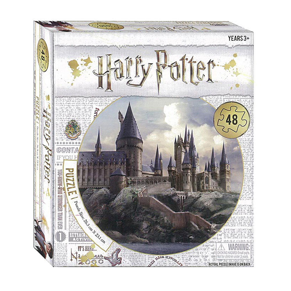 48pc Harry Potter Hogwarts Castle Jigsaw Puzzle Kids/Child 3y