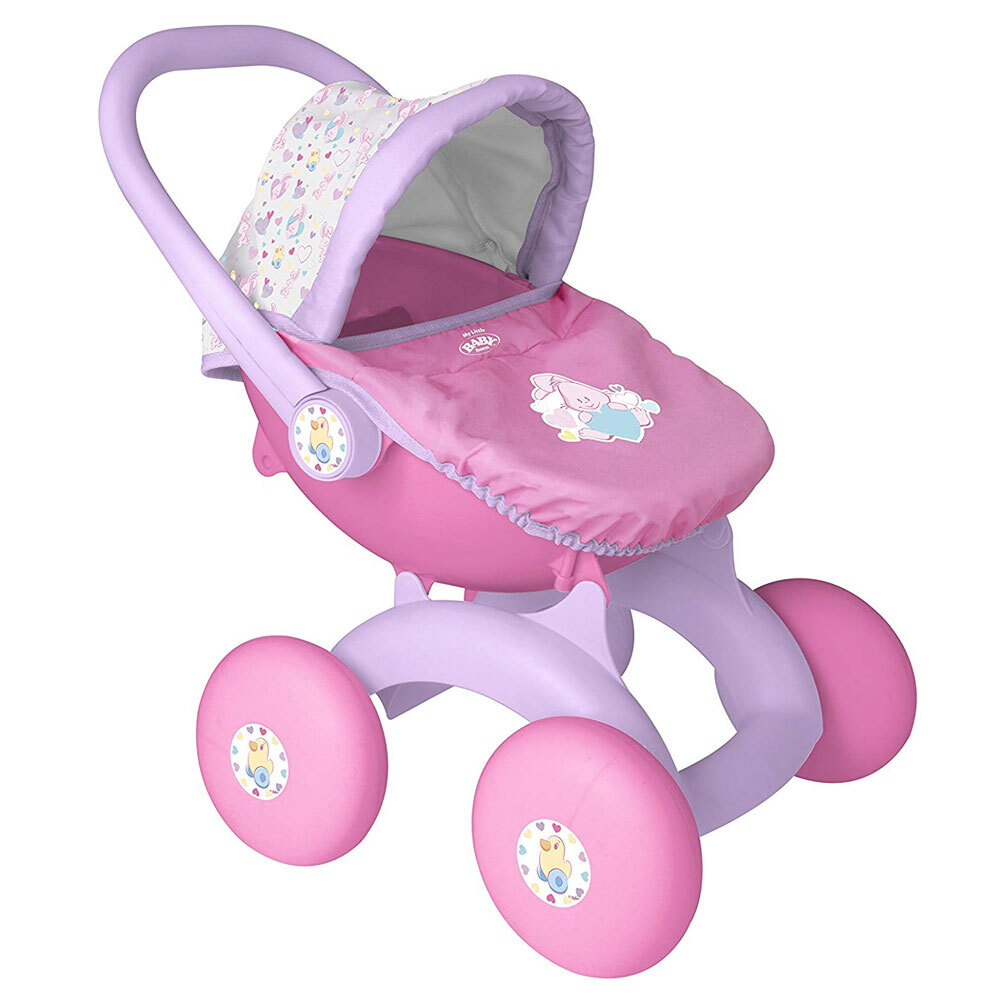 Baby Born 4In1 My First 18m+ Baby/Toddler Pram/Stroller Toy for 36cm