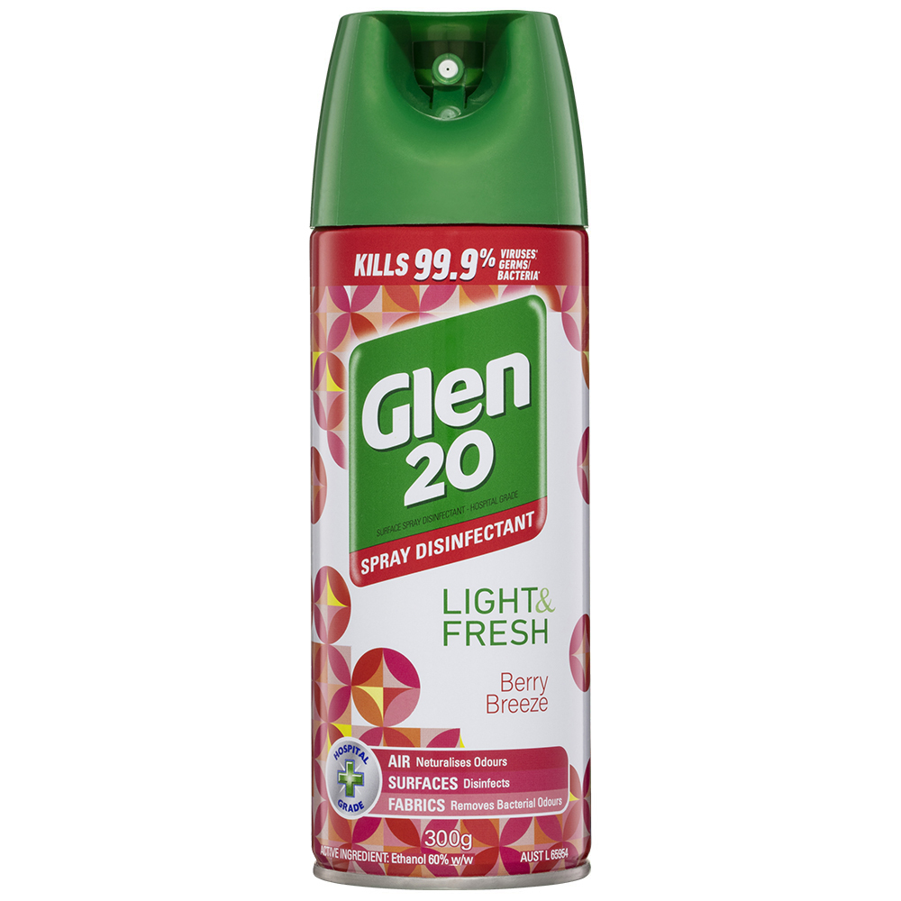 6PK Dettol Glen 20 Spray 300g Berry Breeze Online KG Electronic