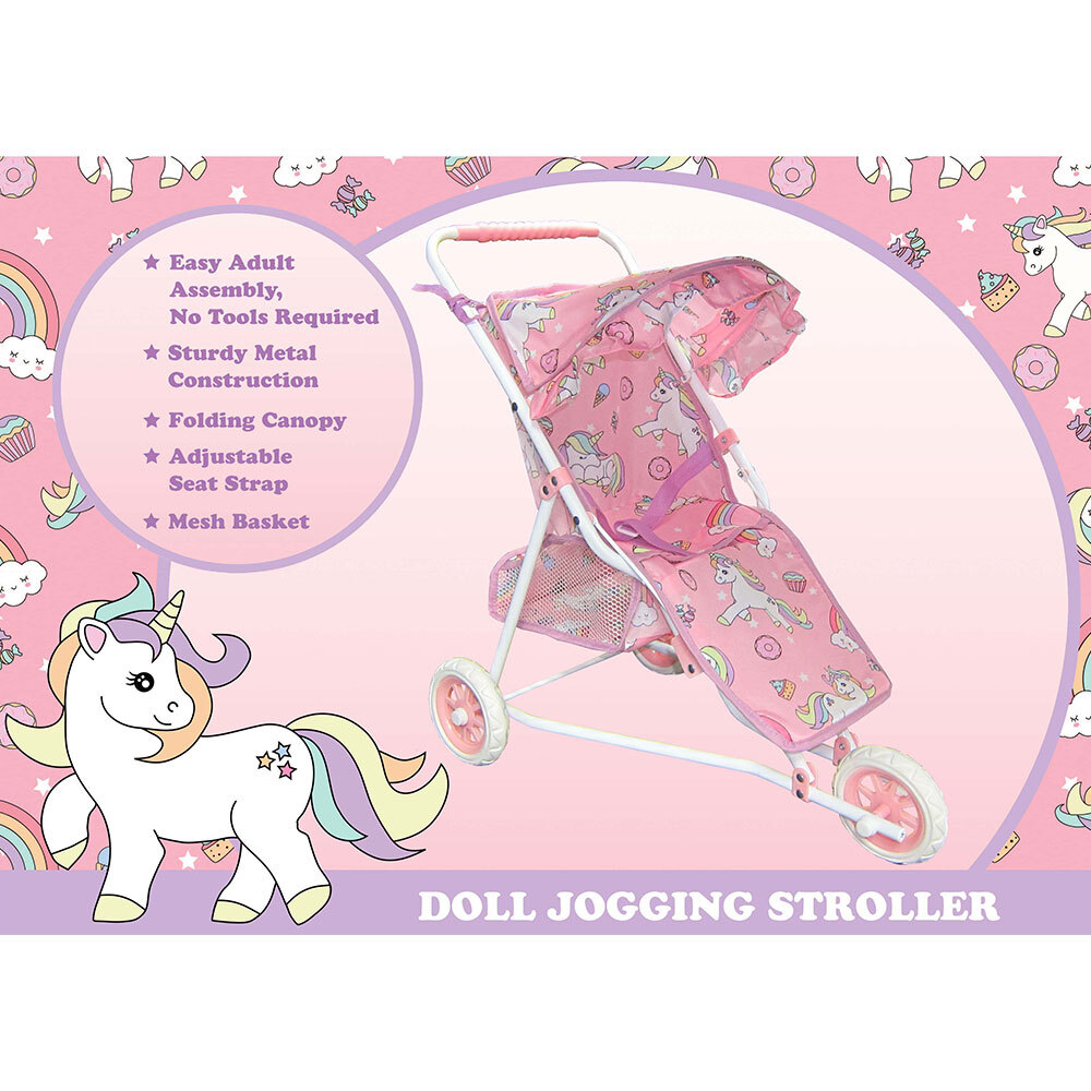 unicorn dolls pram