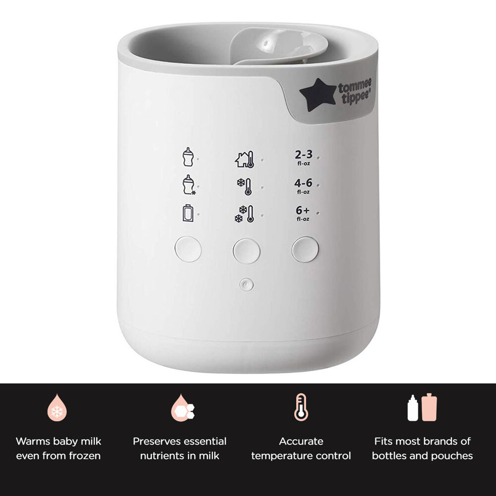 Tommee Tippee All In One Advanced Bottle/Pouch Warmer Feeding Baby
