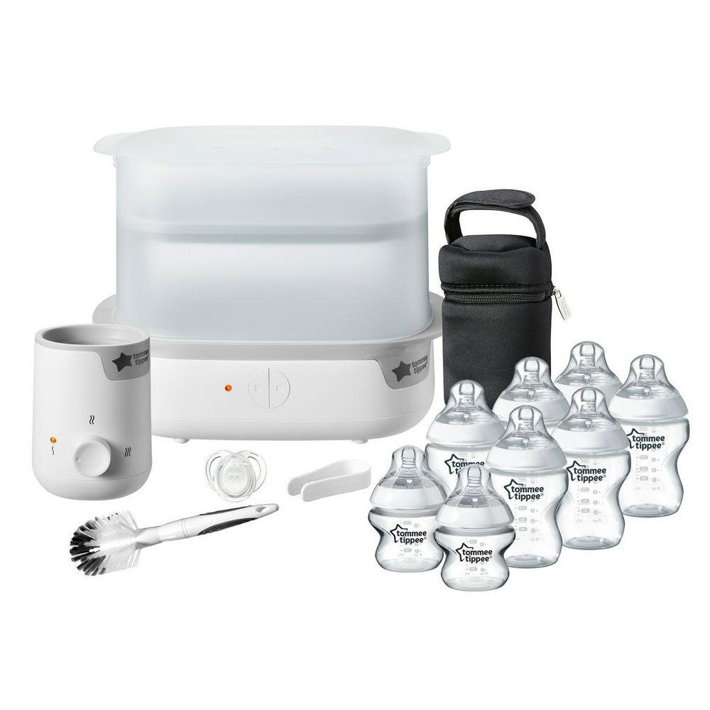 Tommee Tippee Closer To Nature Essentials Starter Set Steriliser W Baby