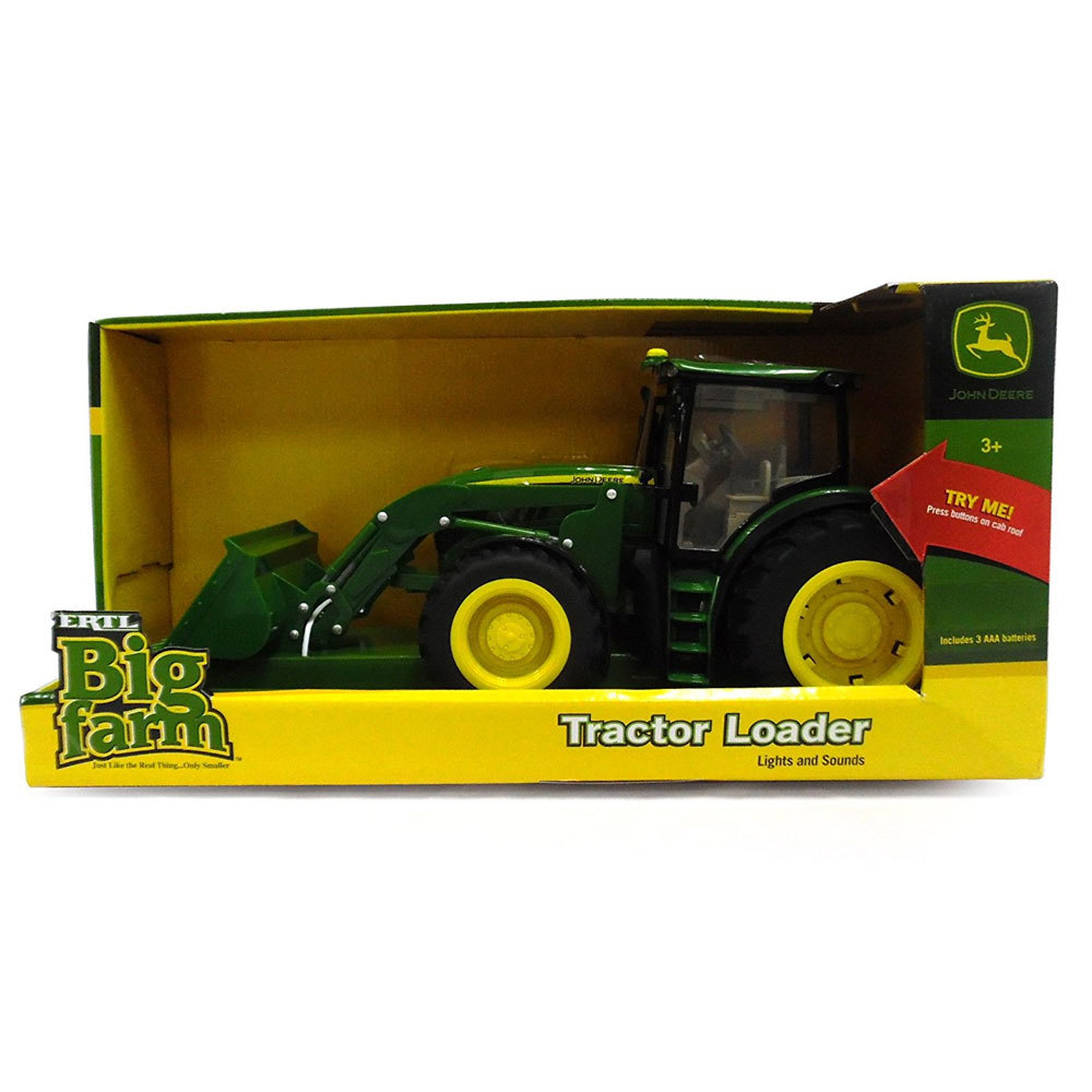 Big Farm 1 16 John Deere 6210r Tractor W Loader Light Sound Assets Alt 1 46074 Jpg