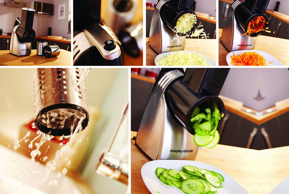 Morphy Richards 48401 Electric Food Processor/Slicer/Grater/Shredder