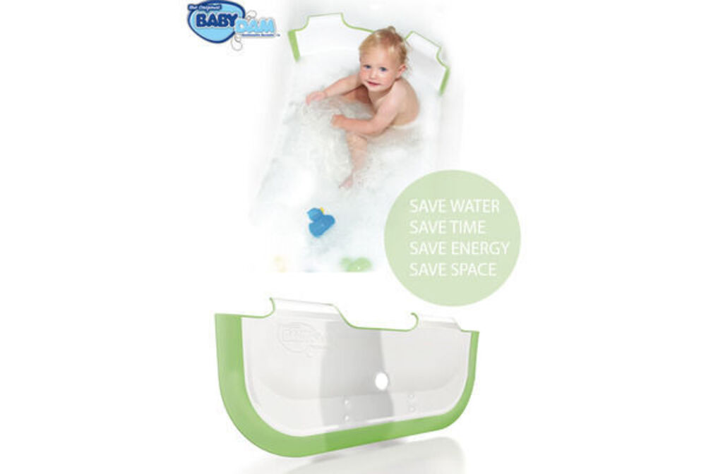 BabyDam Bath Barrier Baby Dam/Toddler/Kids Tub/Bathtub/Bathing Save