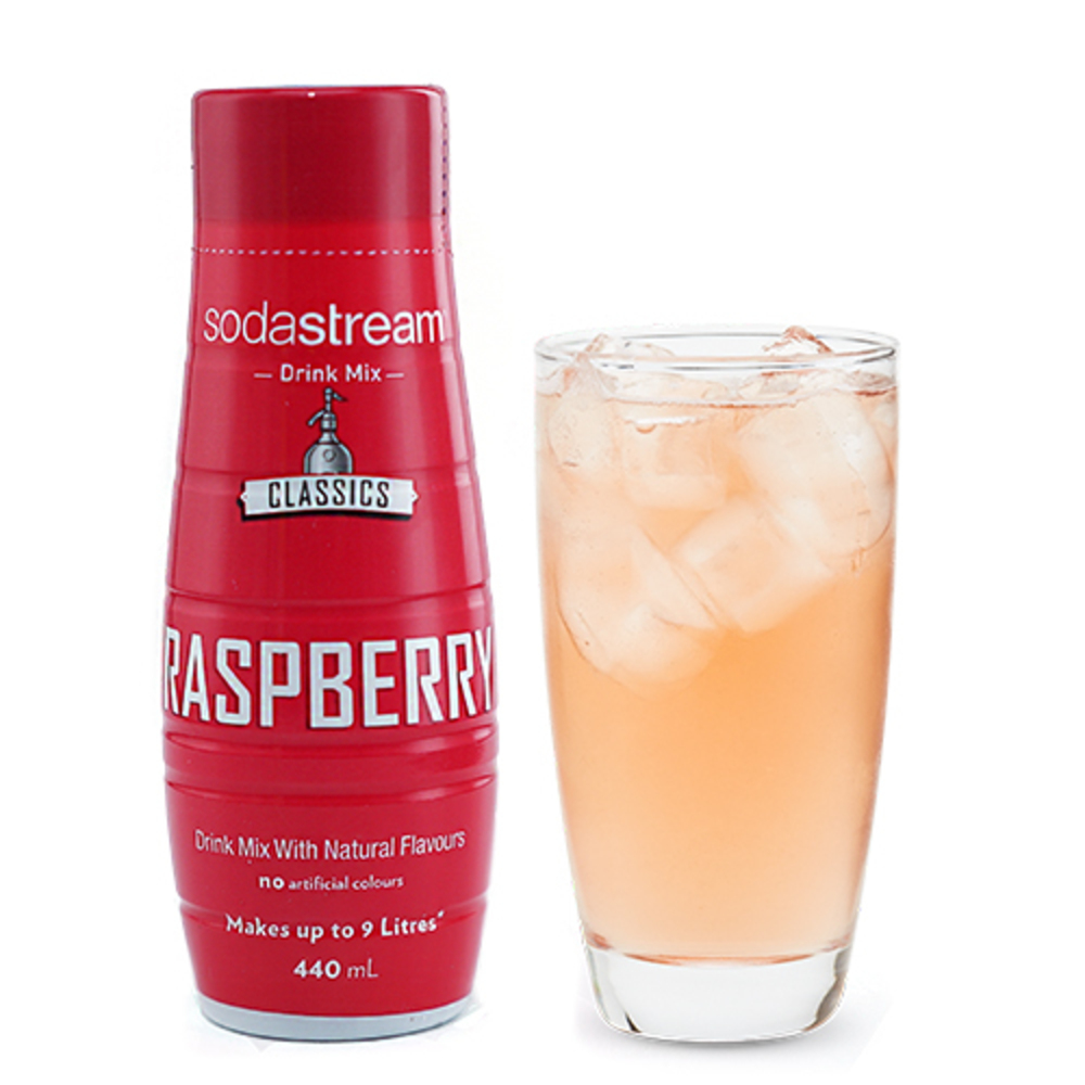 Sodastream Classic Raspberry 440ml Sparkling Water Syrup/Sweetened Mix