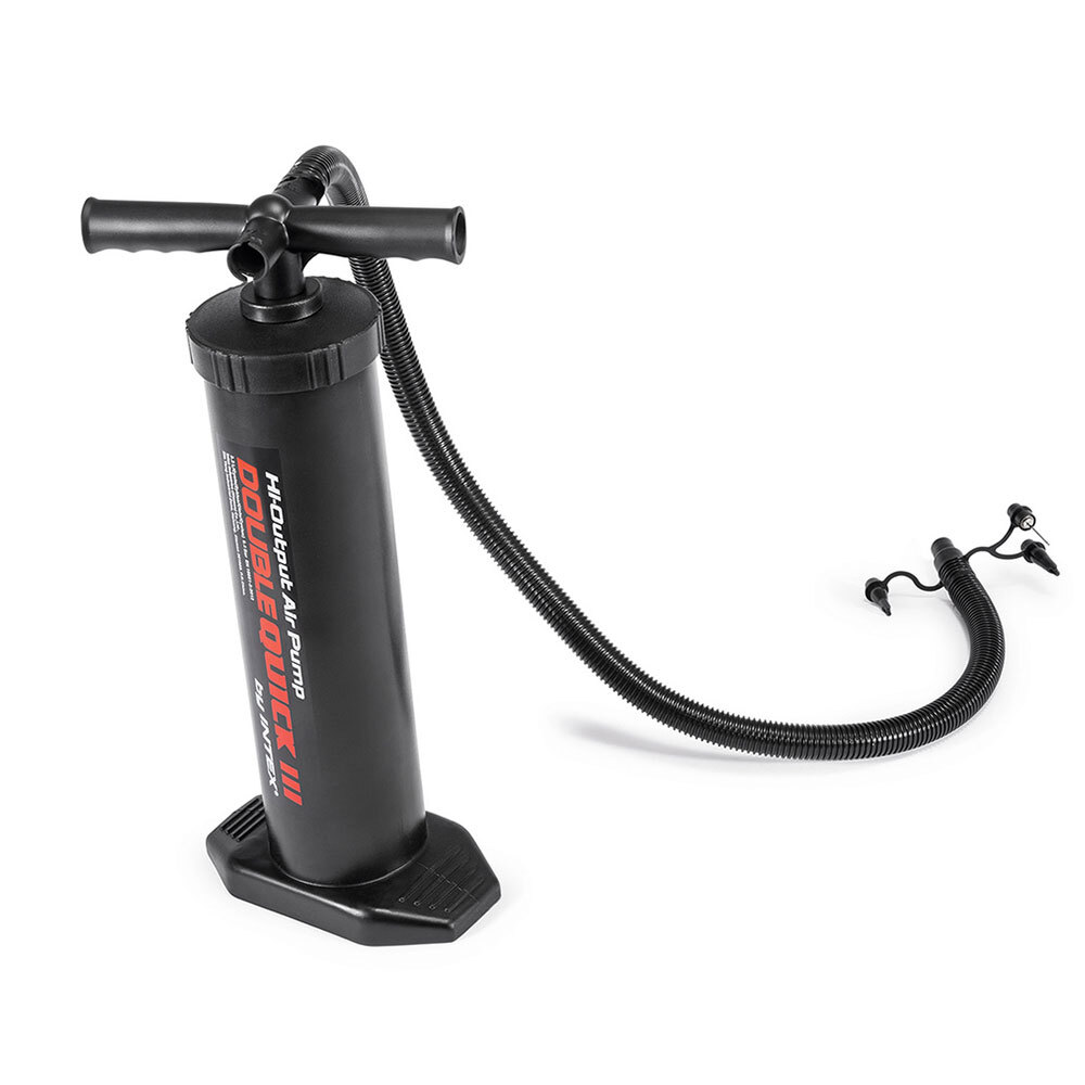 Intex 48cm High Output Hand/Manual Air Pump/Inflatable f/ Airbeds/Pool