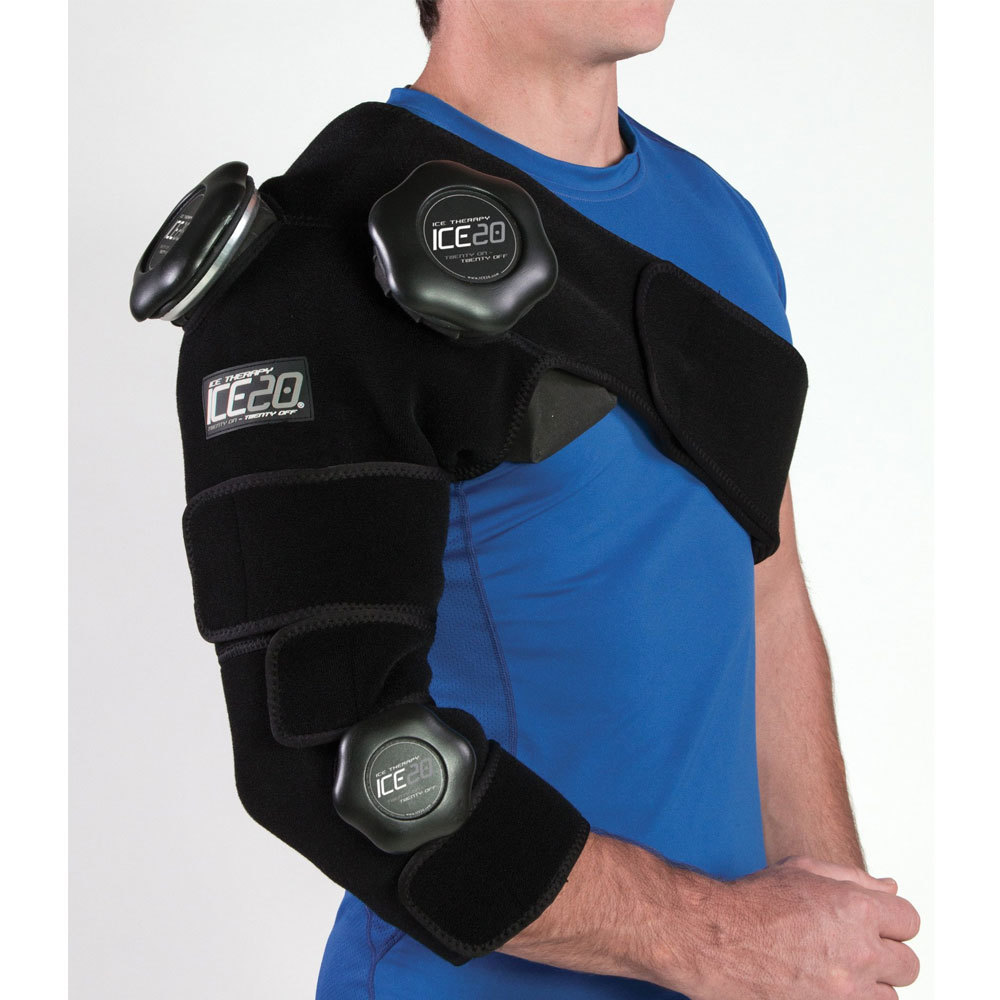 Ice20 Ice Therapy Shoulder Arm Elbow Cold Compression Wrap Pain Relief