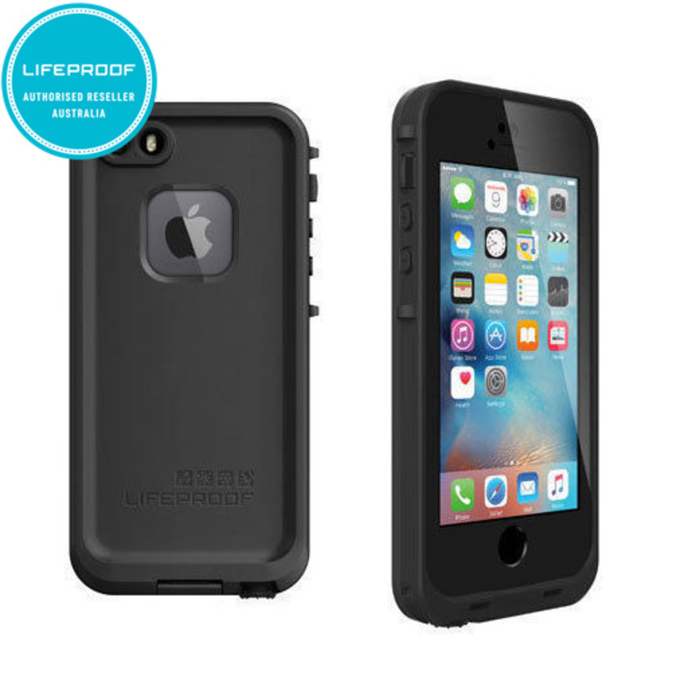 Black Lifeproof Fre Case for iPhone 5/5S/SE Online KG Electronic