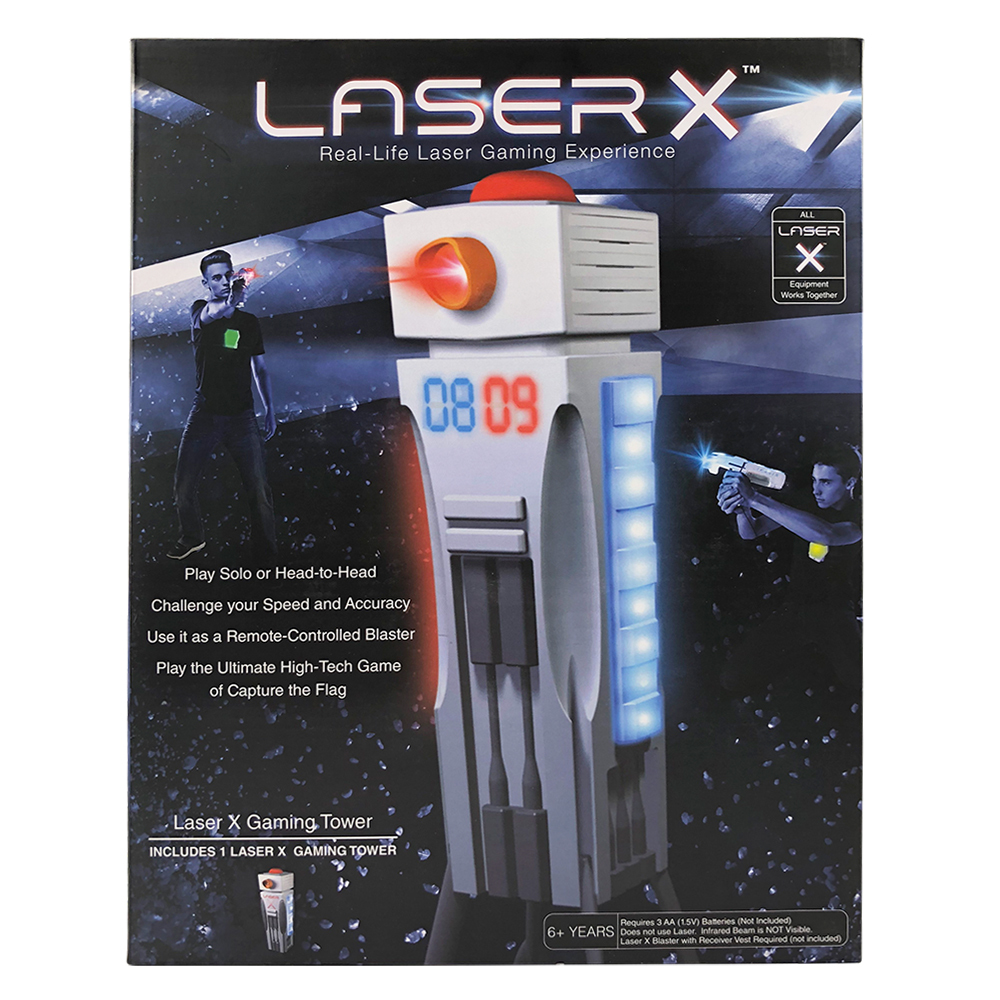 Laser X Gaming Tower 30m Remote Control Blaster 9 Built In Games Kids Toys 6y+ 42409880333 eBay