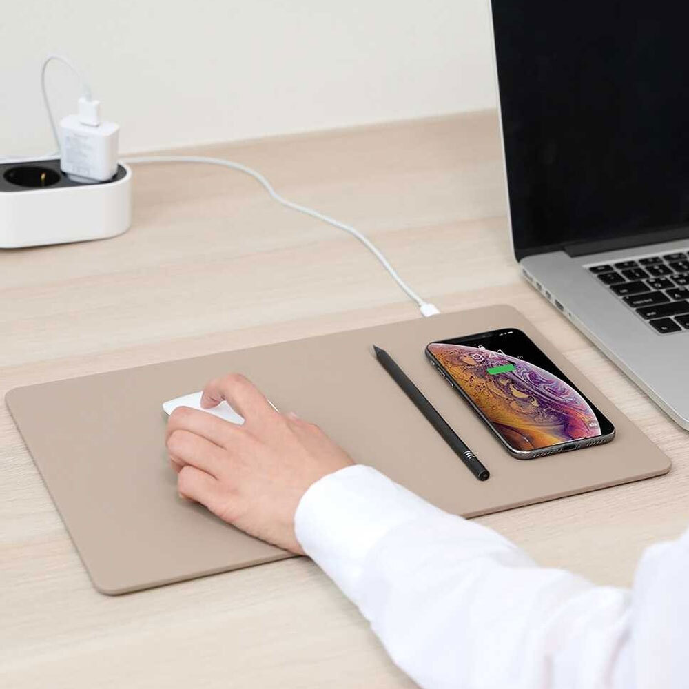 Pout Hands 3 Pro Fast Qi Wireless Charging Mouse Pad for PC/Laptop Computer - Picture 6 of 14