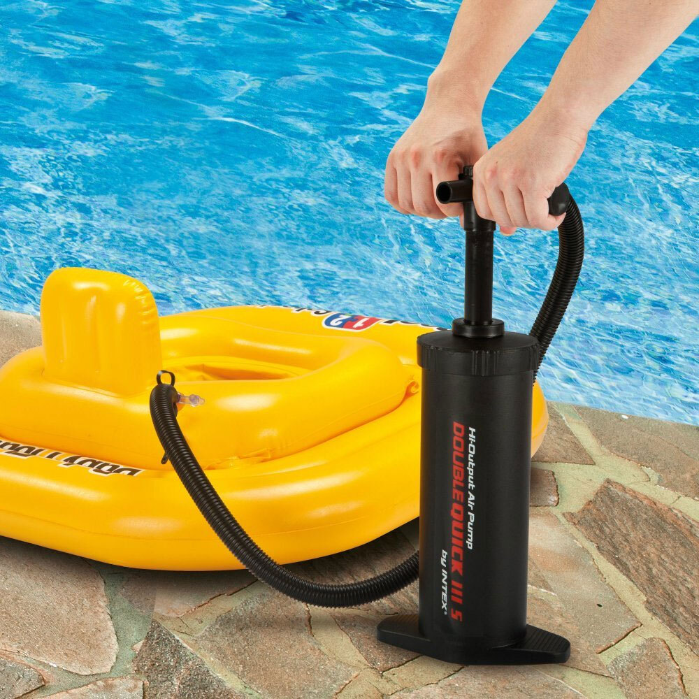 intex double quick hand pump instructions