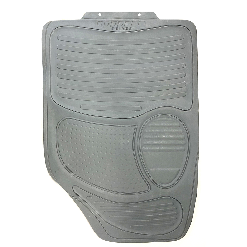 2pc Universal Rubber Car Floor Mats/Floormat Front Seat Large NonSkid 72cm Grey eBay