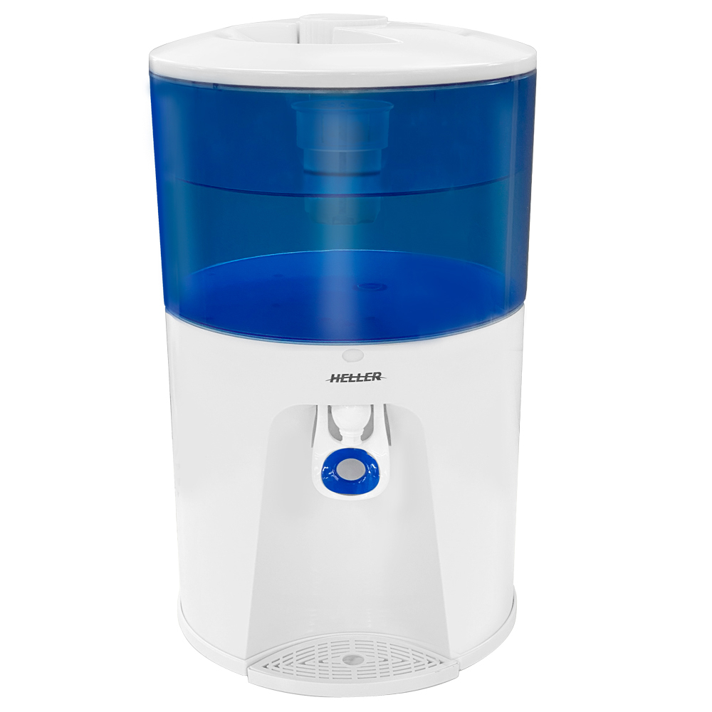 Heller 8.5L Bench Top Water Filter Cooler/Chiller + 6 Filter