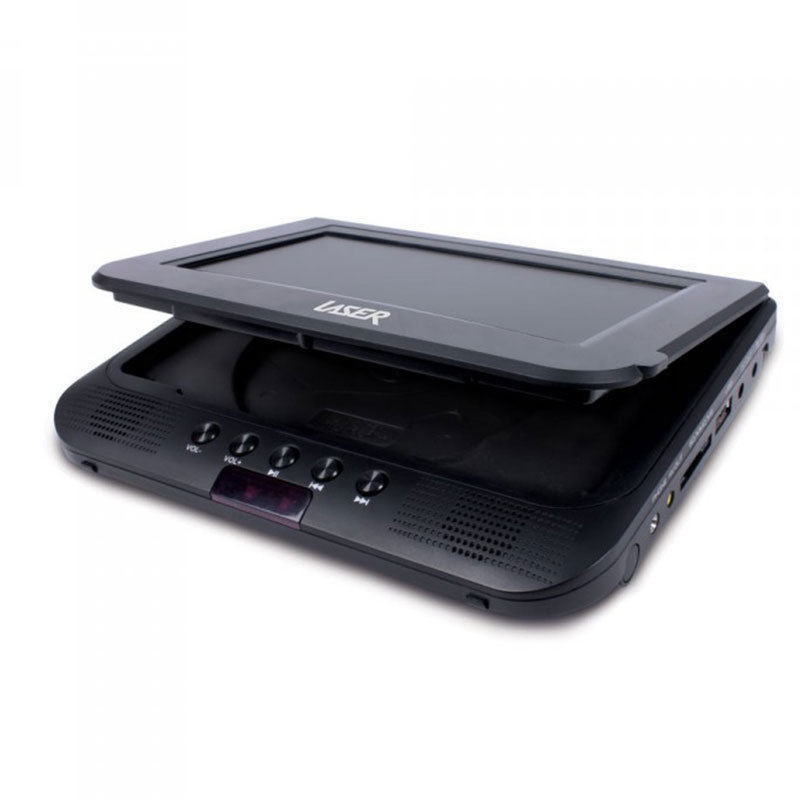 LASER Portable CD/DVD Player Dual/Twin 7" Screen In Car/Home/All Region