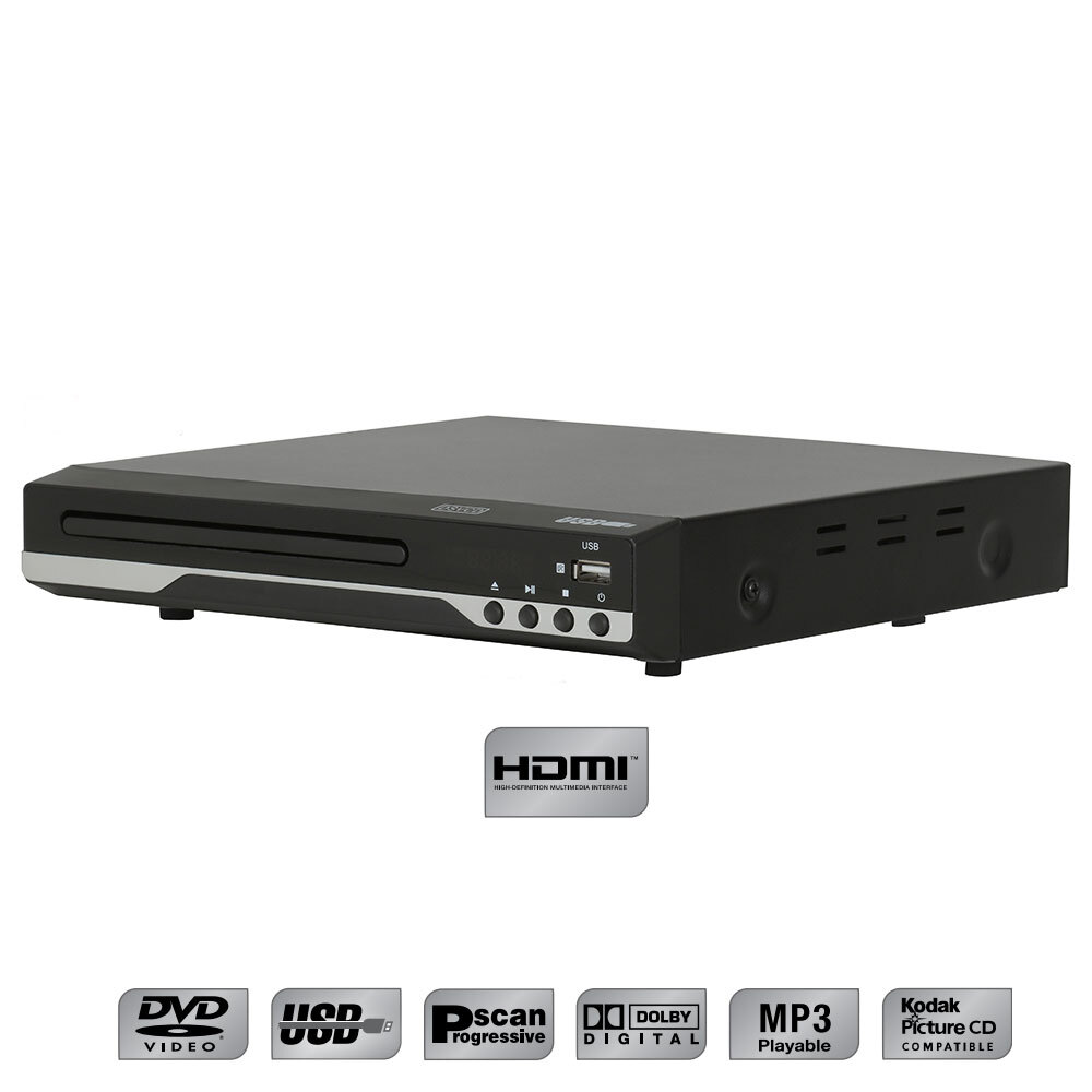 Palsonic 2.1CH HDMI Mini DVD Player/CD/MP3 MultiMedia Player w/USB