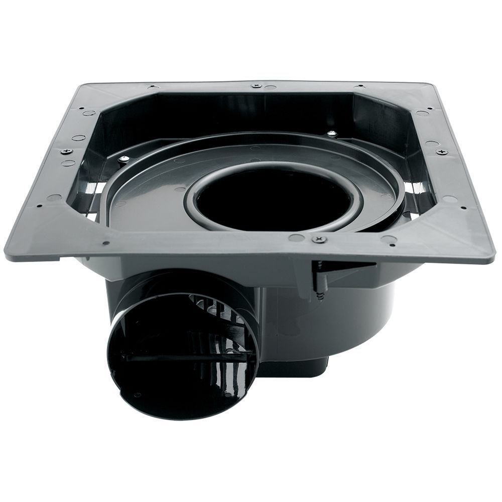 White 20cm Square Ceiling Ducted Exhaust Fan/Air flow/Bathroom/Kitchen