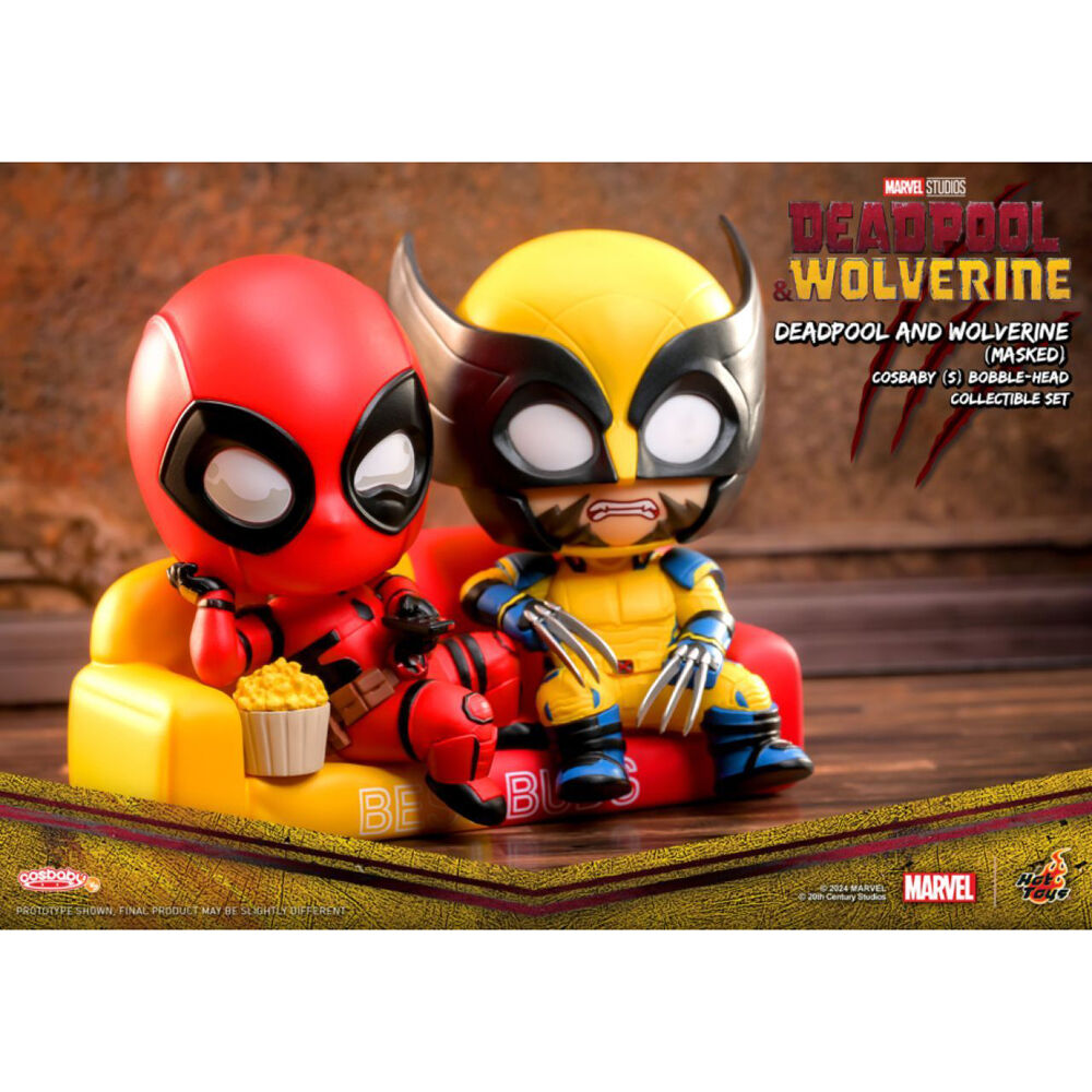 Wolverine Cosbaby Shop Deadpool Wolverine Best Buds On Sofa