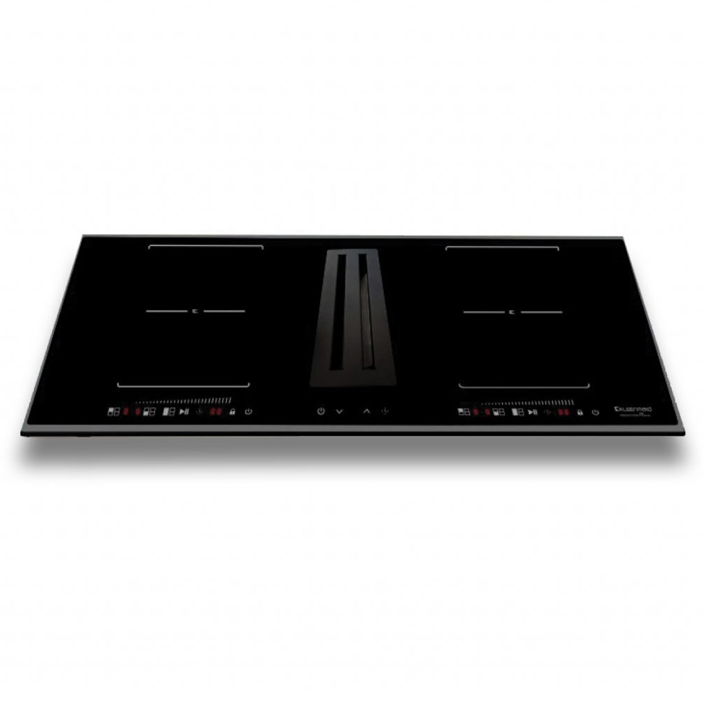 Kleenmaid Induction Cooktop Integrated Down Draft Extractor 90cm
