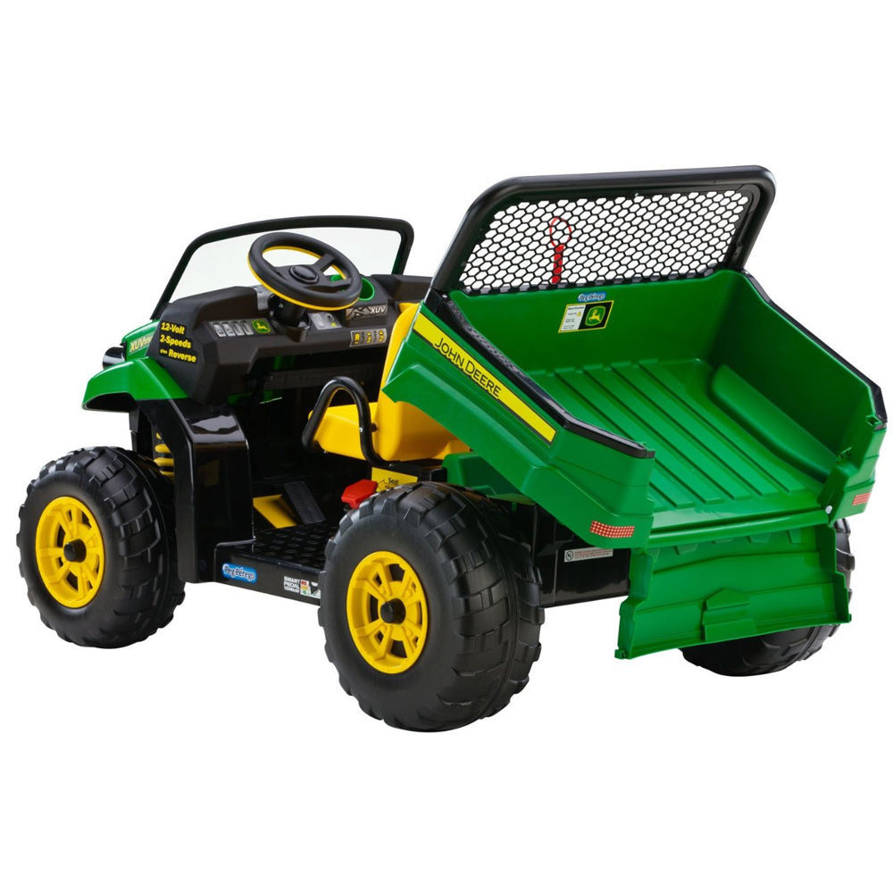 John Deere Gator XUV 550 Electric Battery Ride On Toy Car Tractor Kids