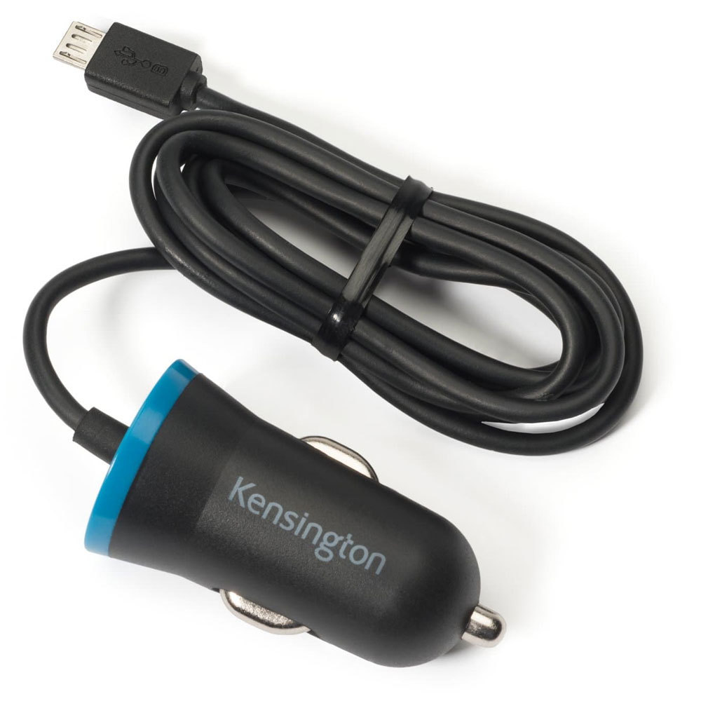2x Kensington 2.6A Fast Charge Micro USB Car Charger for Android