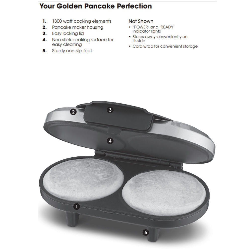 Kambrook Golden Perfection Pancake Maker Online KG Electronic