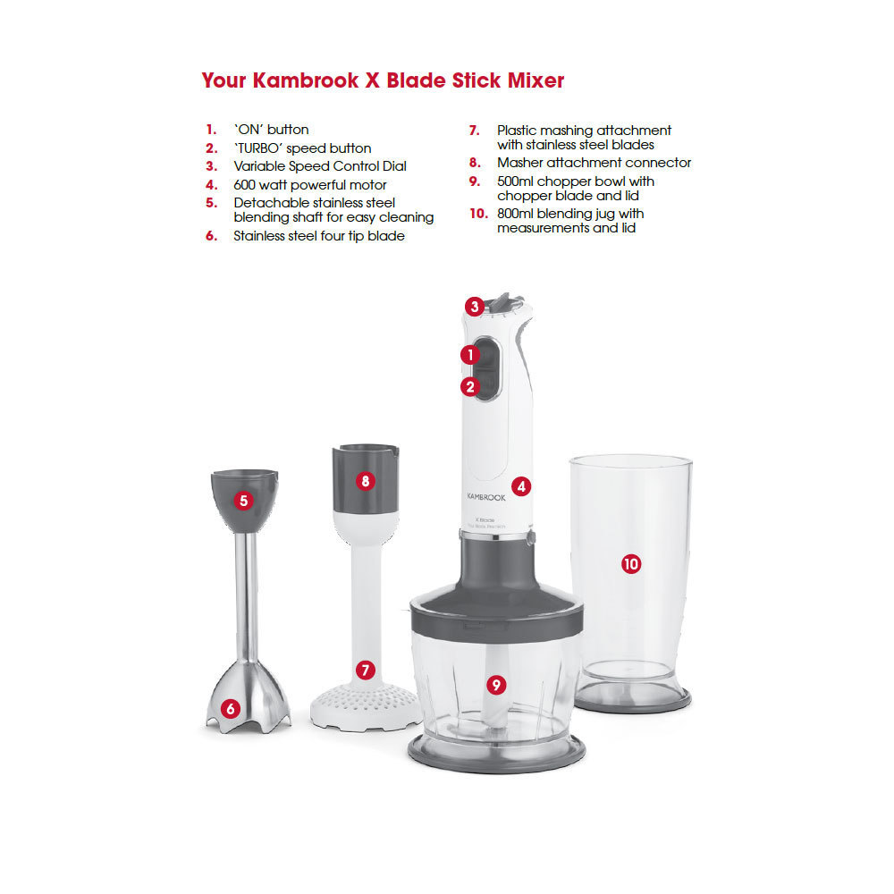 Kambrook 600w Blender Spare Parts Reviewmotors.co