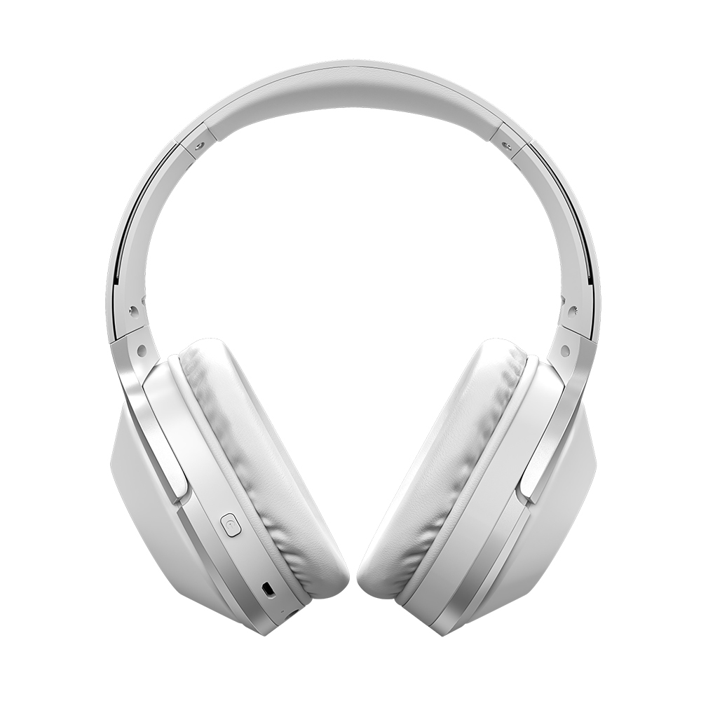 Liquid Ears Wireless/Bluetooth OverEar Foldable Headphones w/BuiltIn Mic White eBay