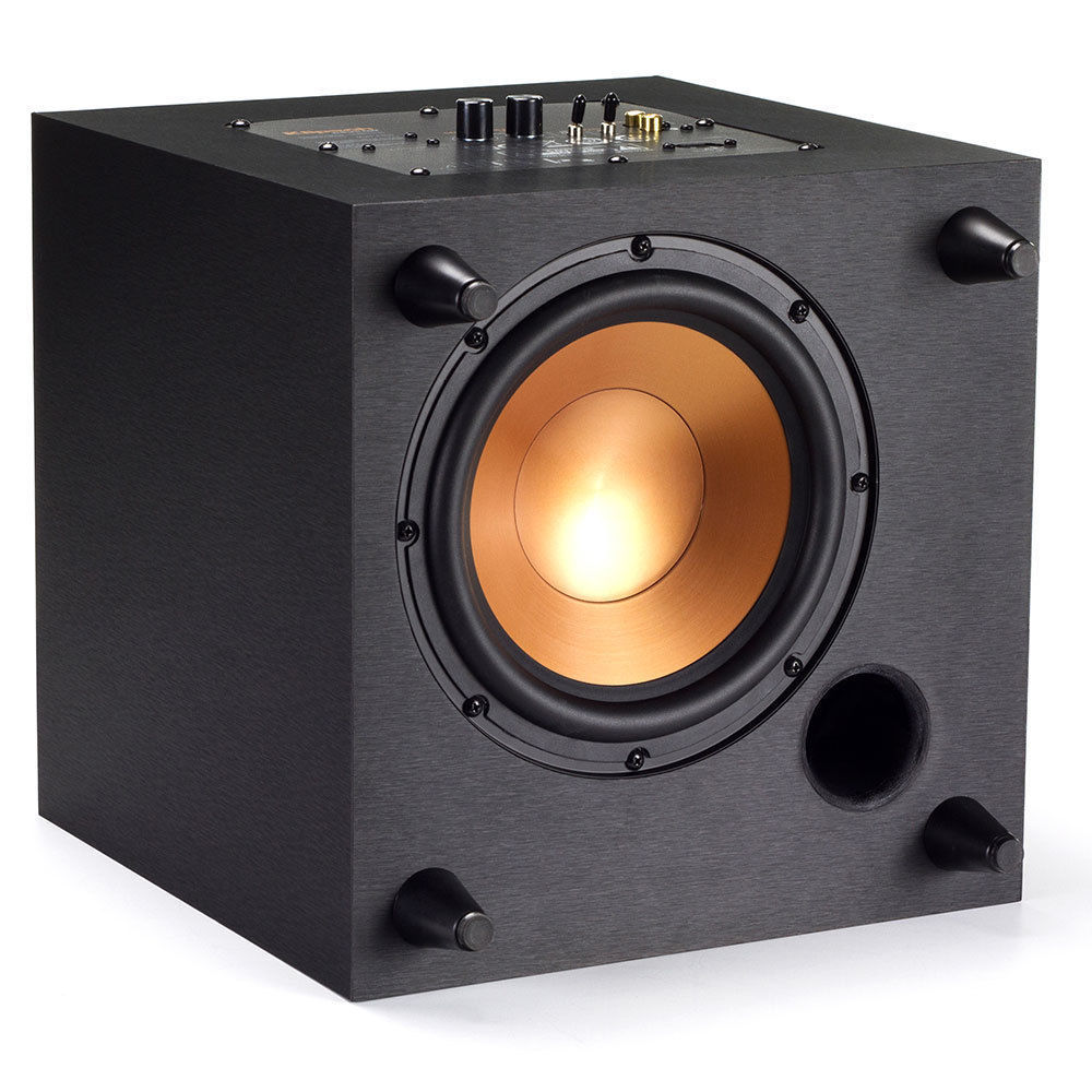 Klipsch R8SW Active Subwoofer Speaker 150W 8" Down Firing Sub for Home