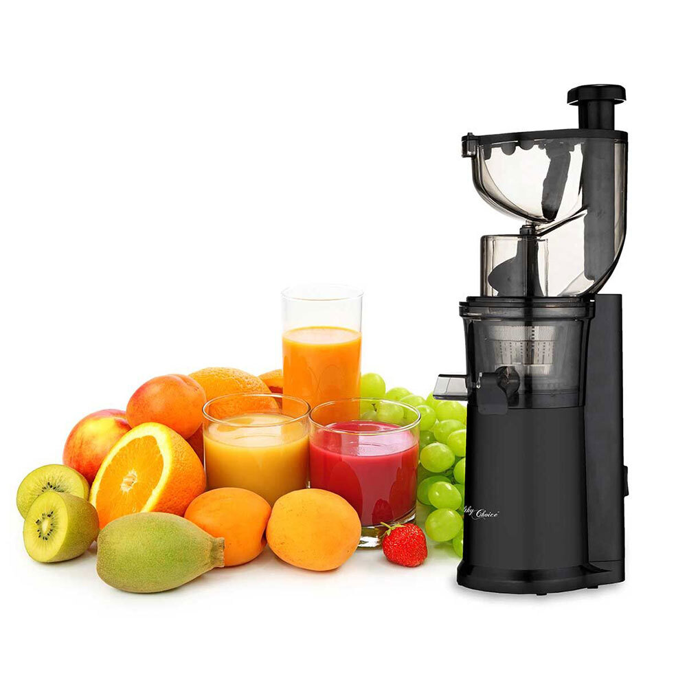 Healthy Choice 200W Cold Press Slow Juicer Black Online KG Electronic