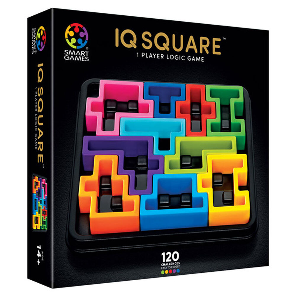 Smart Games IQ Deluxe Square Puzzle Game Kids/Children Educational