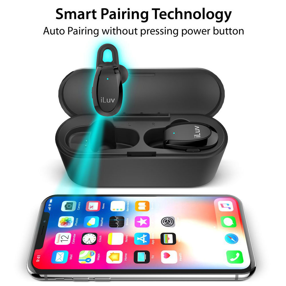 iLuv True Wireless In-Ear Fitness Earbuds Earphones ...