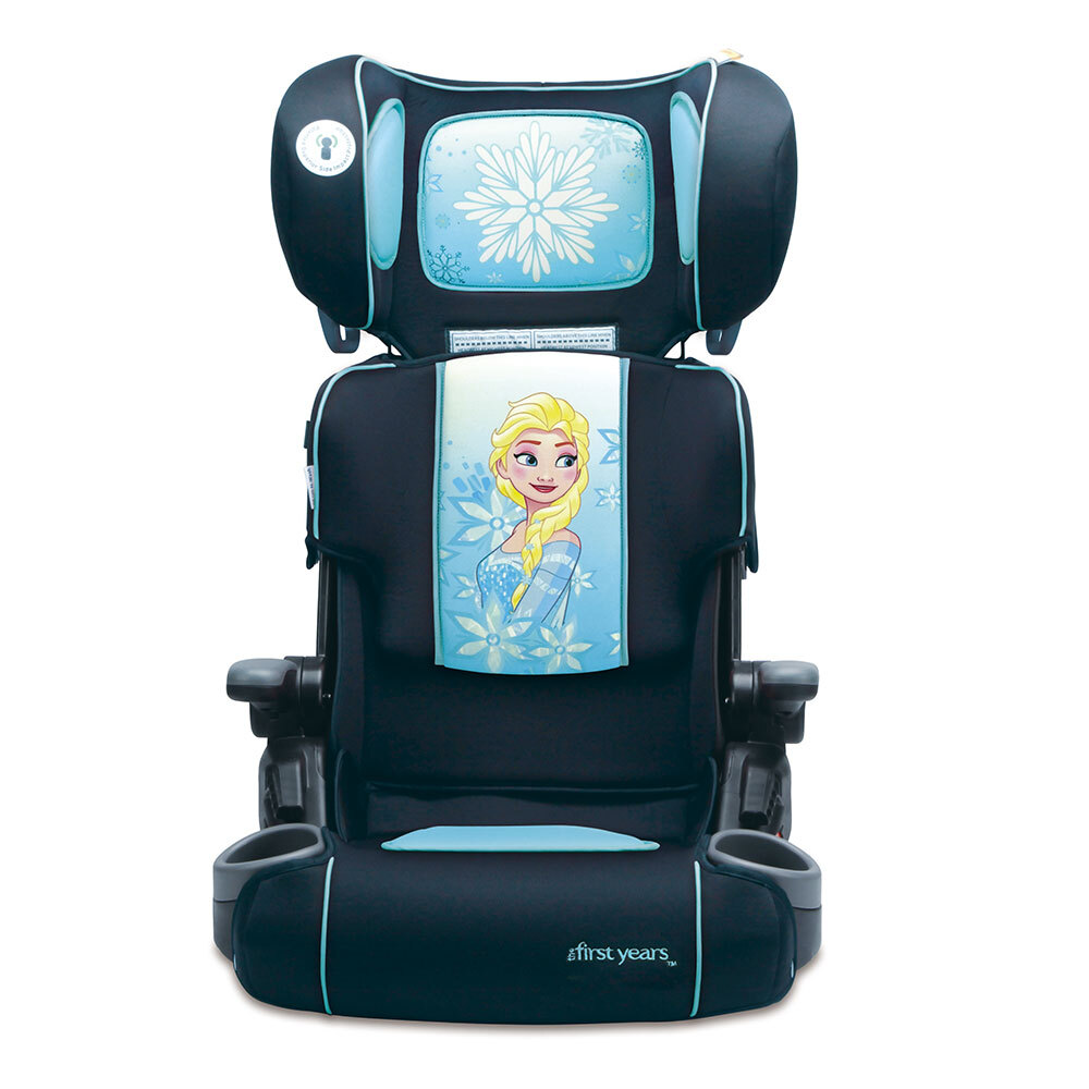 First Years Disney Frozen Foldable Booster Car Seat/4yr+ Toddler