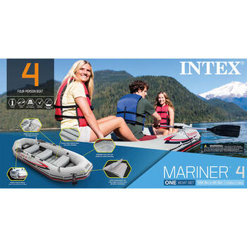 Intex Mariner 4 Inflatable Boat Set