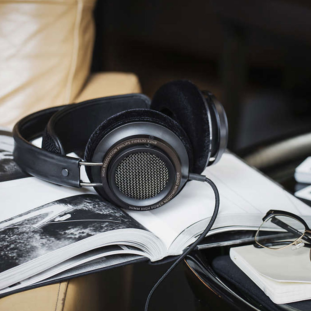Philips Fidelio X2HR Headphones Over Ear High Fidelity Sound for iPhone