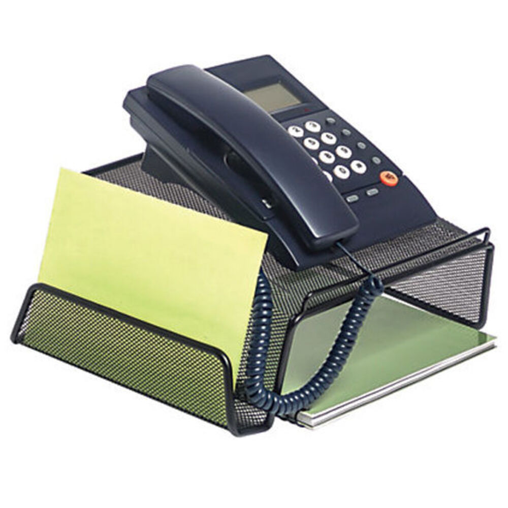 3pk Jastek Black Mesh Phone Stand for Desk Telephone Online KG Electronic