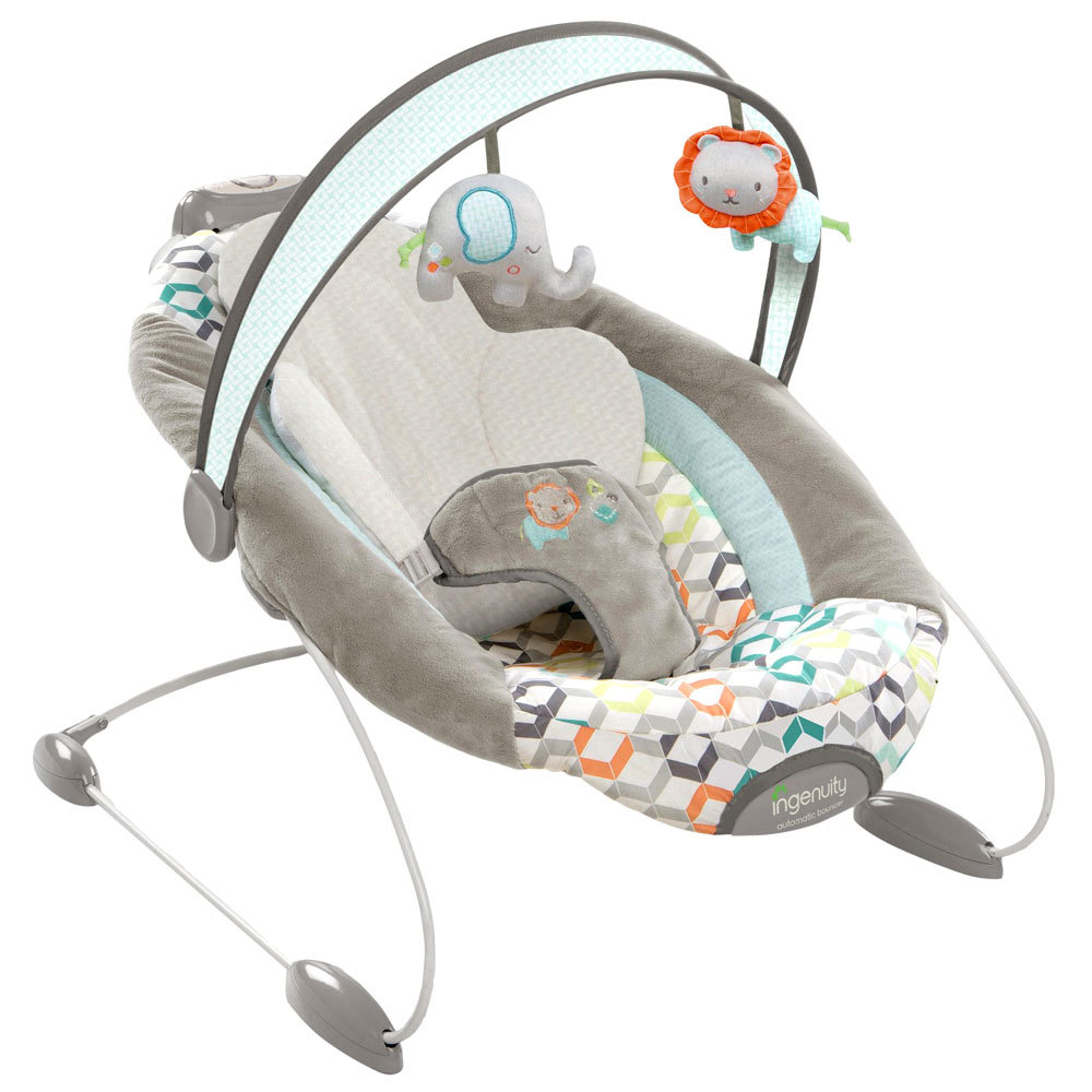 Ingenuity SmartBounce Auto Baby/Infant Bouncer/Seat/Cradle Rocking