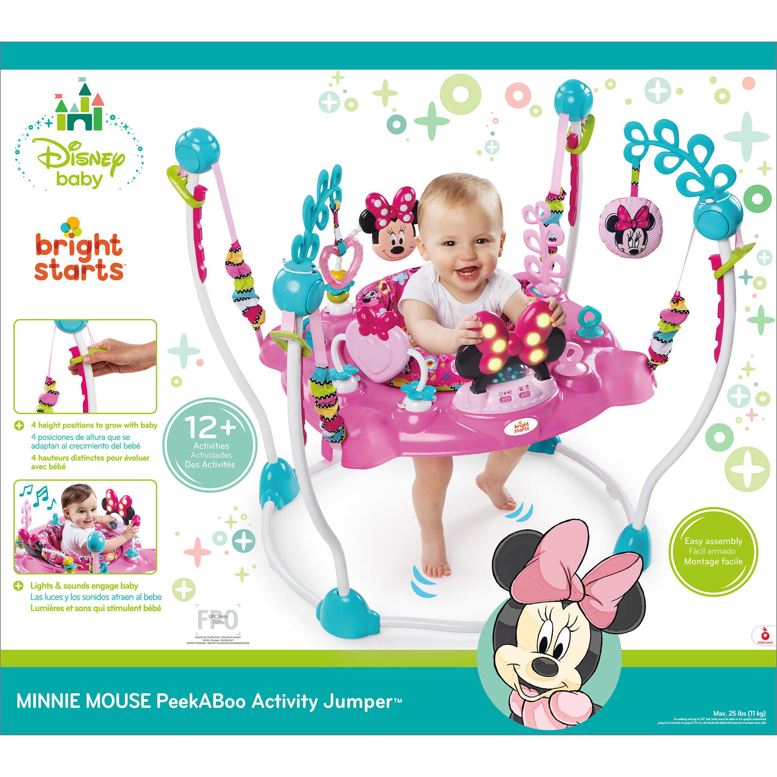 minnie mouse bright starts jumper