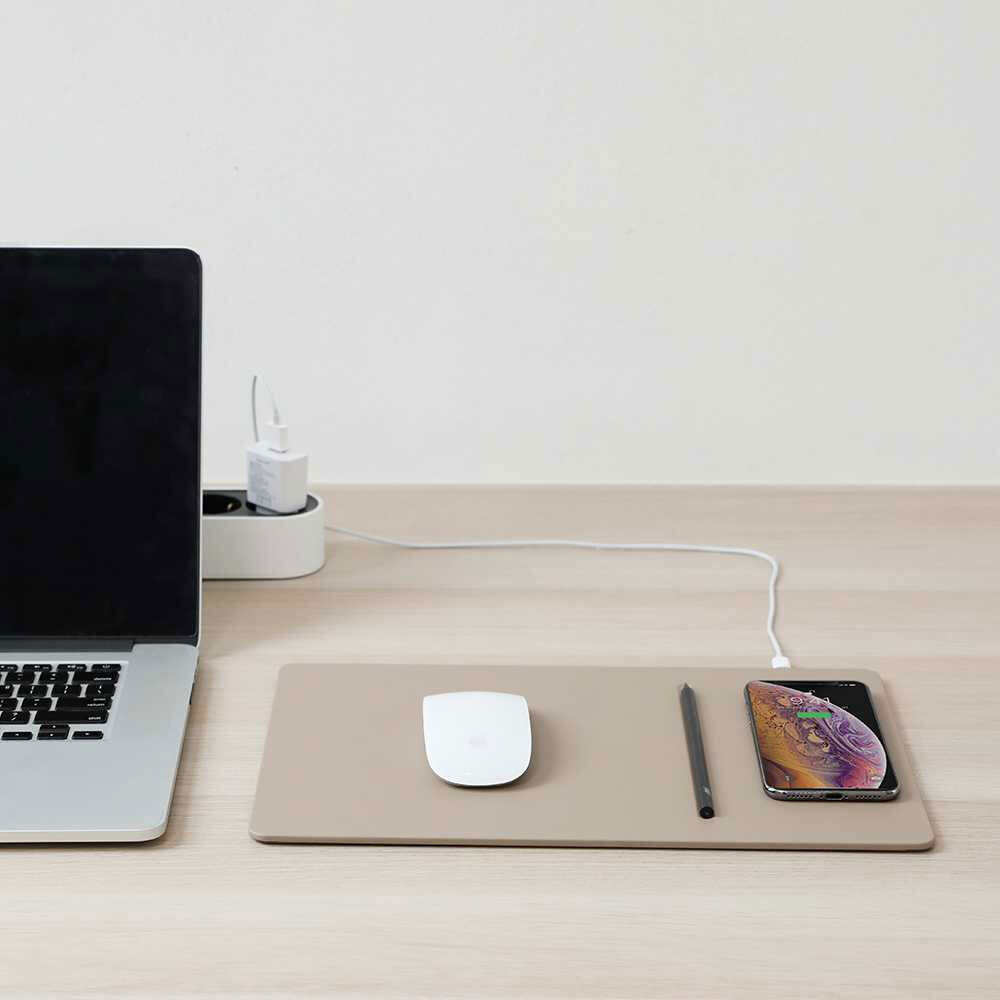 Pout Hands 3 Pro Fast Qi Wireless Charging Mouse Pad for PC/Laptop Computer - Picture 7 of 14