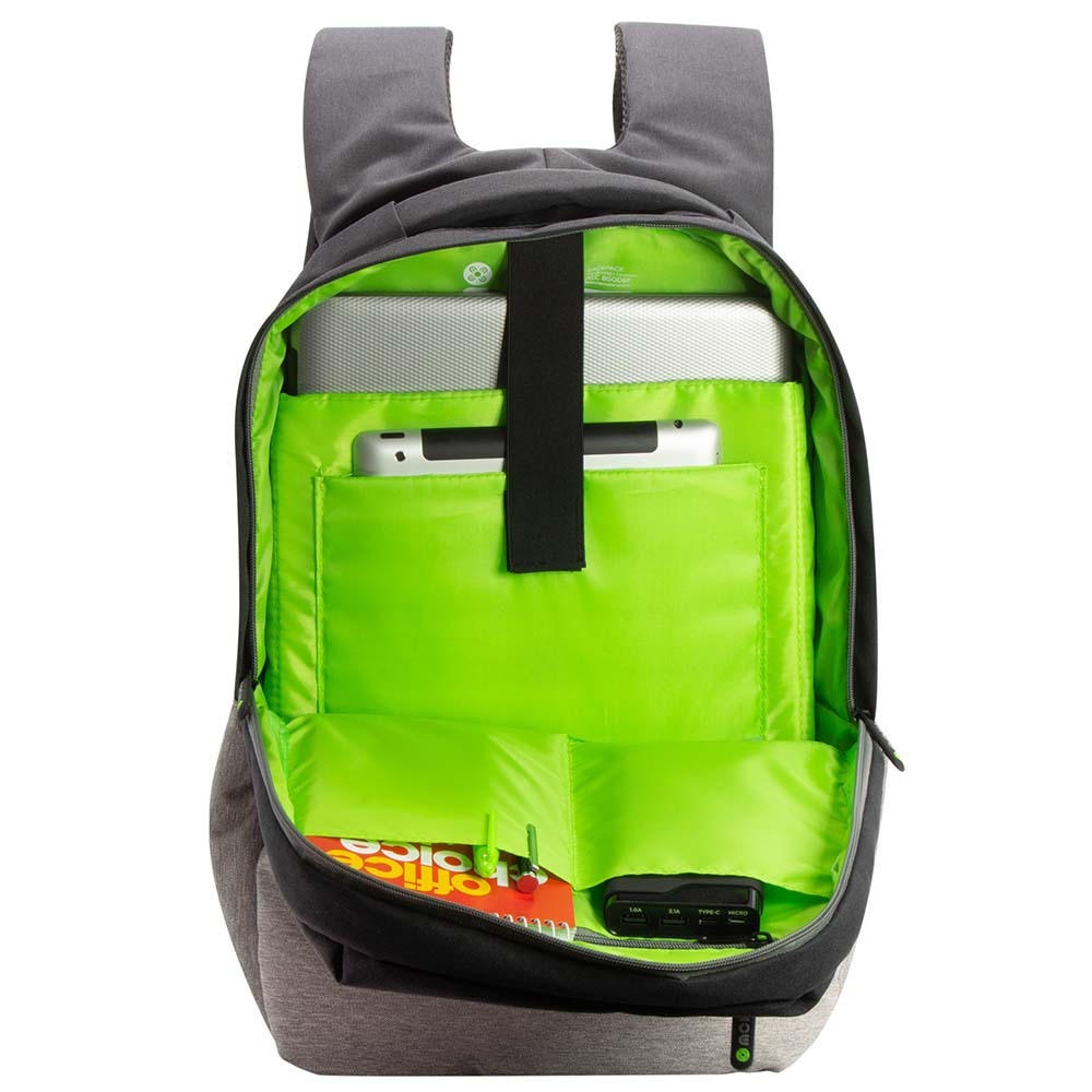 Moki Odyssey 44cm Backpack Bag Travel Carry Case Cover for 15.6" Laptop