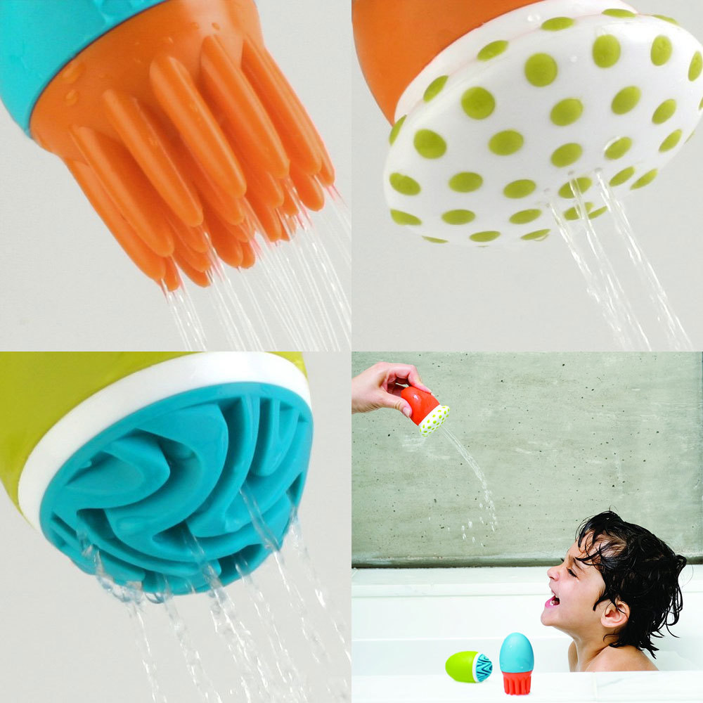 Boon 3pk Scrubble Interchangeable Bath Squirt Toy Set Toys for Kids