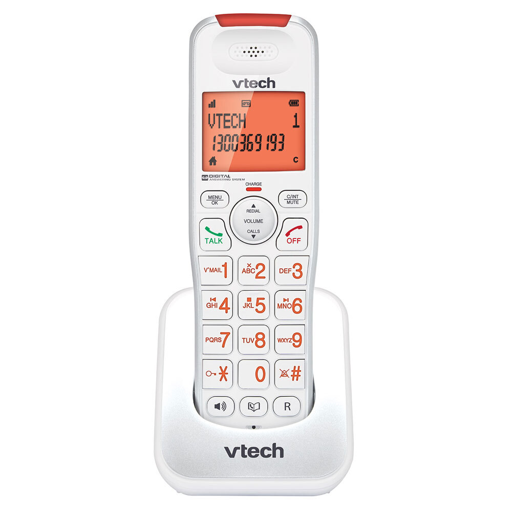 VTech 20150E DECT Cordless Handset White w/ Voice Comms Bridge