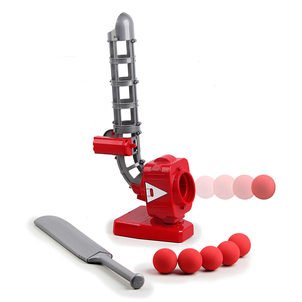 Auto Cricket Soft Ball Bowler w/Bat Toy Online KG Electronic