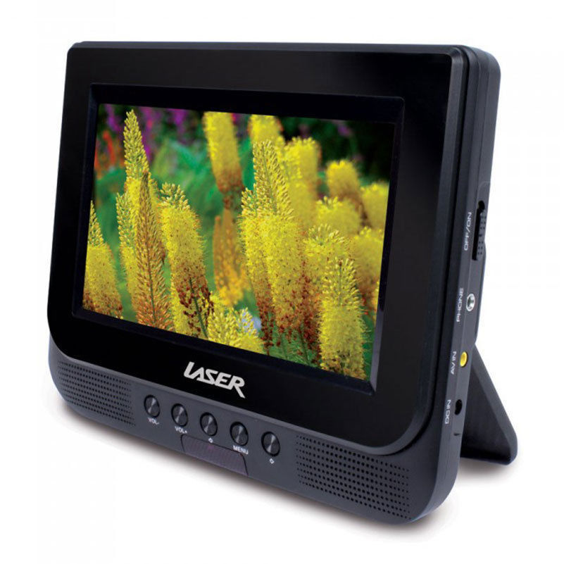 LASER Portable CD/DVD Player Dual/Twin 7" Screen In Car/Home/All Region
