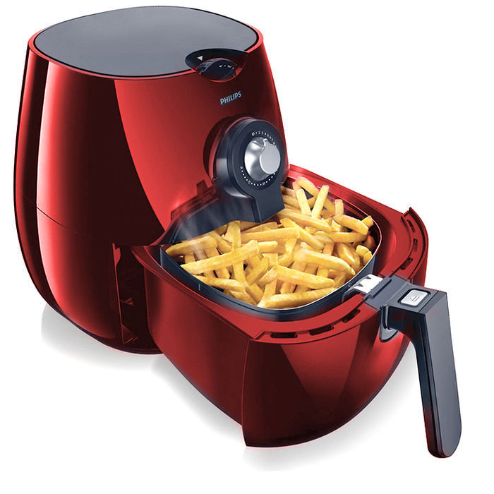Philips HD9220 red Low Fat Airfryer Rapid Air Technology Healthy Cooker