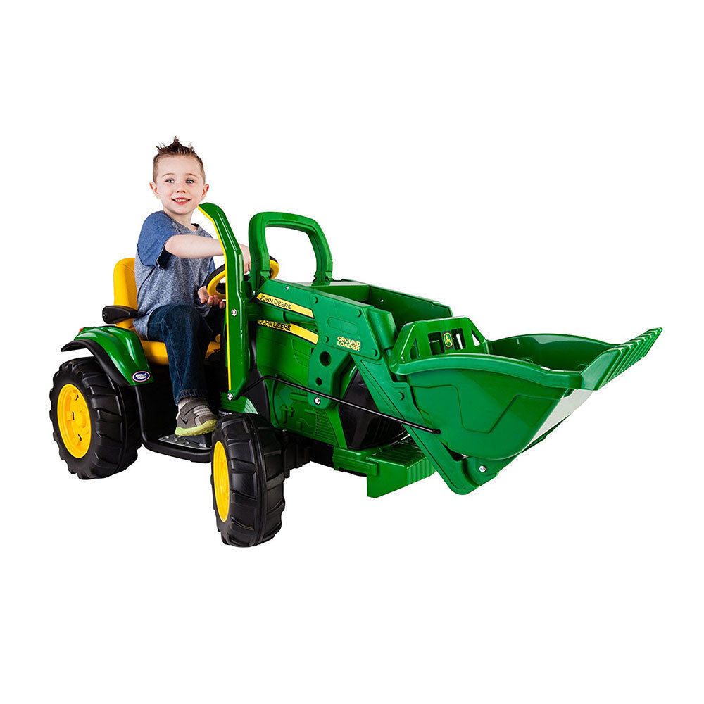 John Deere Electric Ride On Loader Tractor Toy Online KG Electronic