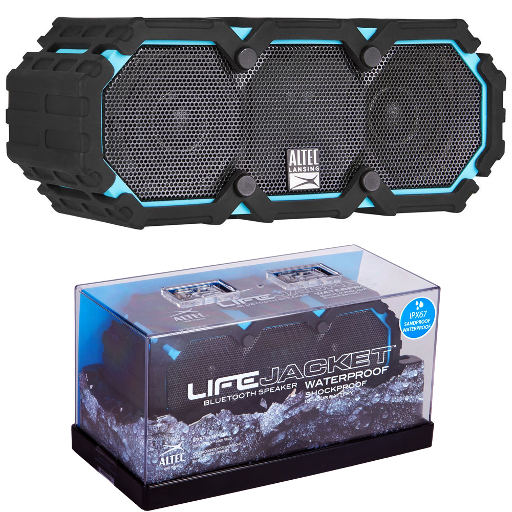 Altec Lansing Lifejacket 2 Bluetooth AUX Wireless Portable Waterproof