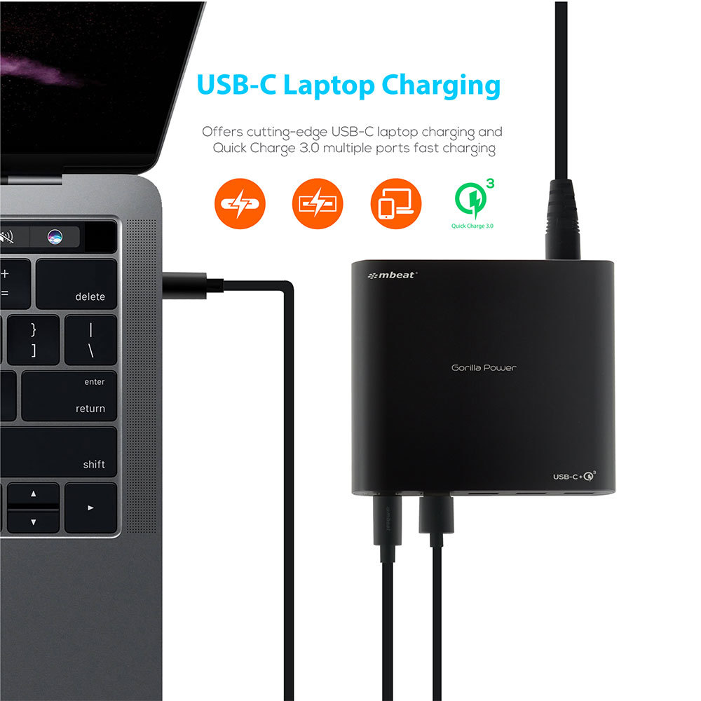 mBeat Gorilla Power 5 Port USB C PD mBeat Gorilla Power 5 Port USB C PD