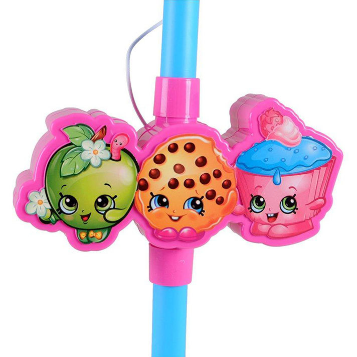 Shopkins Selfie Karaoke Mic Stand Set for iPod/Smartphone/MP3 Music