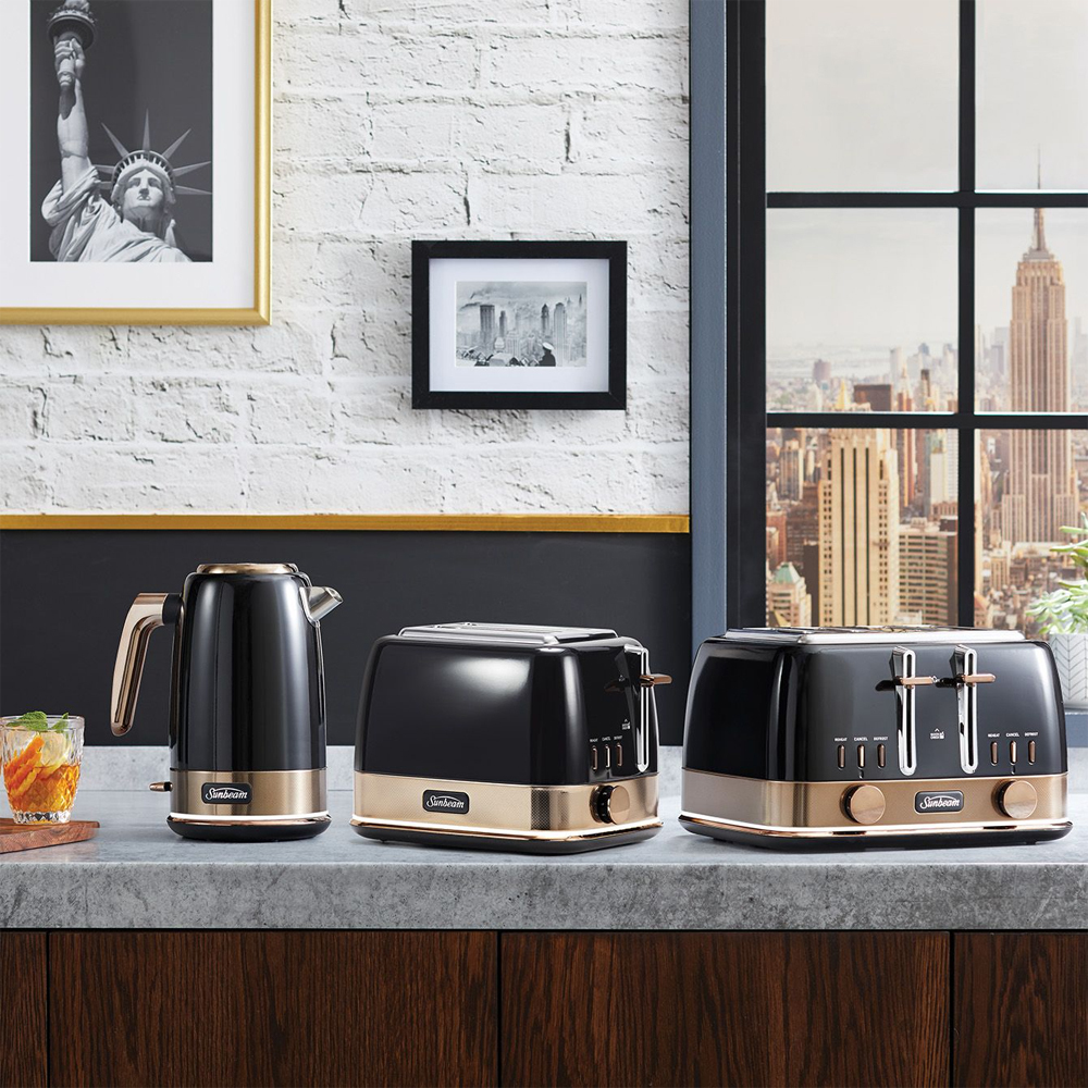 Stainless Steel Sunbeam Diamond Collection Slice Toaster Sunbeam